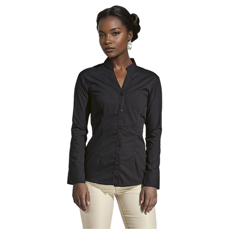 BARRON LADIES BARISTA BLOUSE L/S - Mr Farmer Workwear