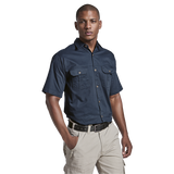 BARRON MENS PLAIN BUSH SHIRT S/S