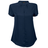 BARRON LADIES JASMINE BLOUSE S/S navy