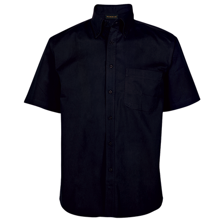 BARRON MENS BRUSHED COTTON TWILL SHIRT S/S - Mr Farmer Workwear