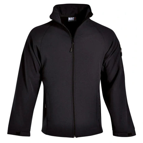 MENS CLASSIC SOFTSHELL JACKET black 