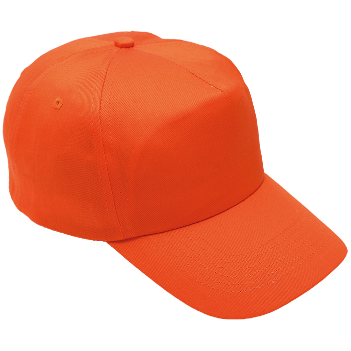 BARRON 5 PANEL COTTON CAP WITH HARD FRONT