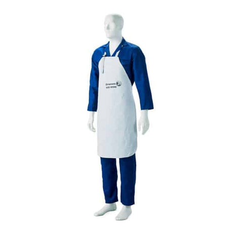 DROMEX ACE ONE APRON LEATHER CHROME - Mr Farmer Workwear