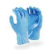 DROMEX DISPOSABLE NITRILE EXAMINATION GLOVES BLUE