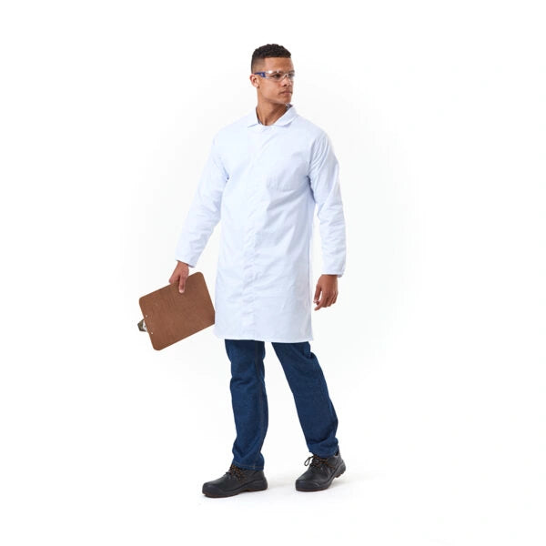 DROMEX HACCP DUSTCOAT 65/35 POLYCOTTON L/S – Mr Farmer Workwear