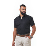 DROMEX FORMAL SHIRT 100% COTTON S/S