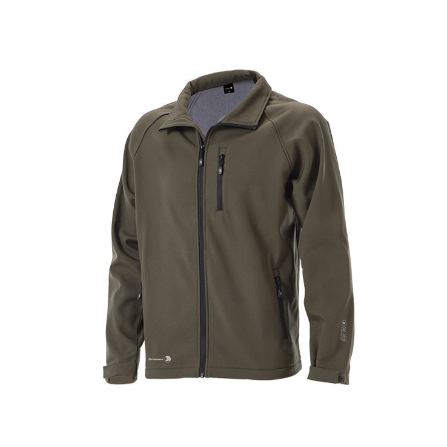Khaki Softshell Jacket Dromex