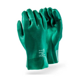 DROMEX HEAVY DUTY PVC GLOVES GREEN