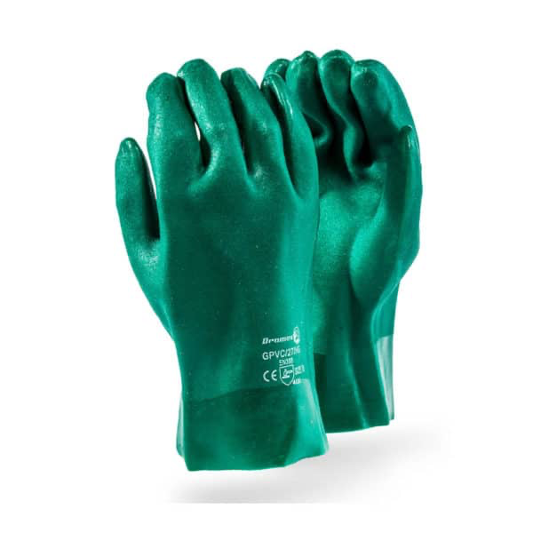 DROMEX HEAVY DUTY PVC GLOVES GREEN – Mr Farmer Workwear