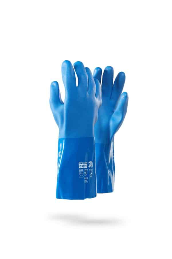 DROMEX VIPER CHEMICAL GLOVE BLUE