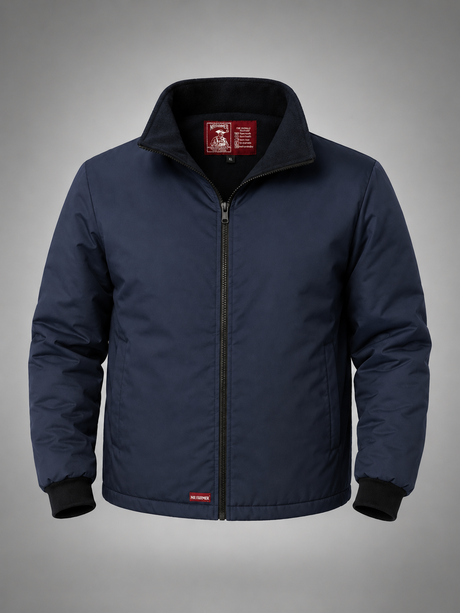 mr farmer workwear warm jacket navy