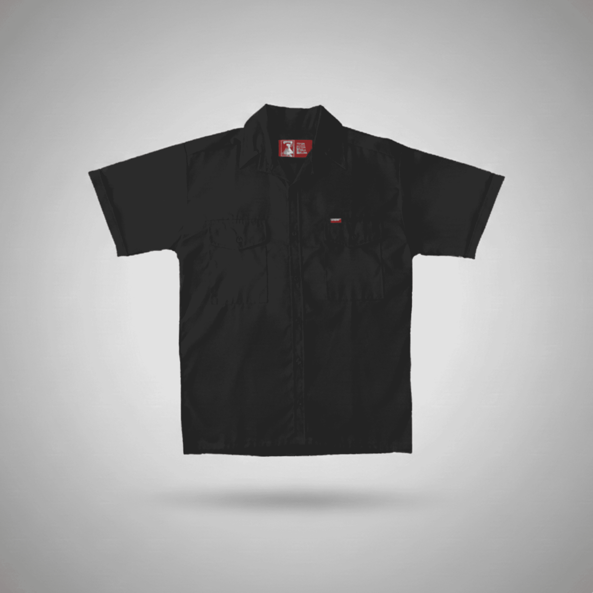 MR FARMER NAVYSTYLE SHIRT 65/35 240G S/S