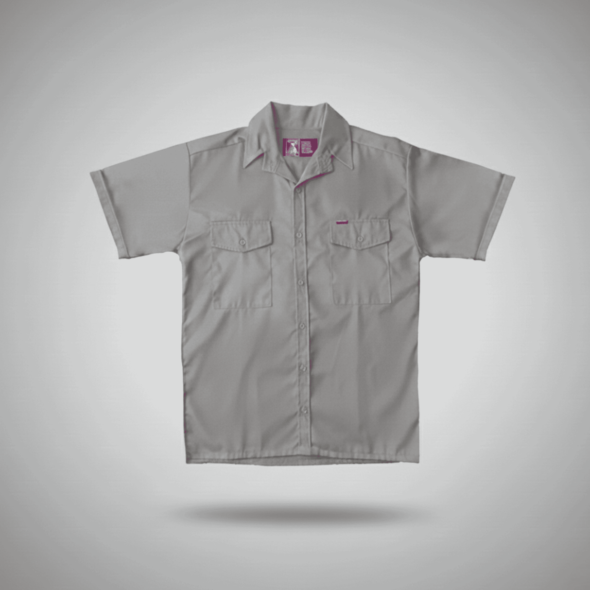 MR FARMER NAVYSTYLE SHIRT 65/35 240G S/S