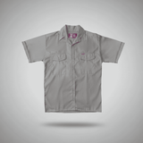 MR FARMER NAVYSTYLE SHIRT 65/35 240G S/S