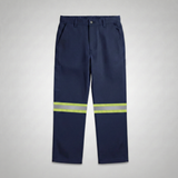 MR FARMER TROUSERS 65/35 POLYCOTTON W/REFLECT - Mr Farmer Workwear