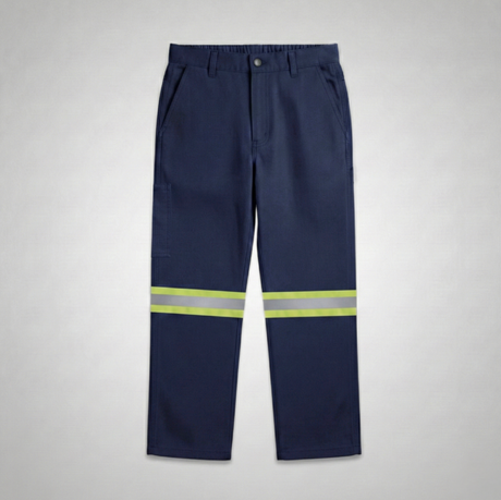 MR FARMER TROUSERS 65/35 POLYCOTTON W/REFLECT - Mr Farmer Workwear