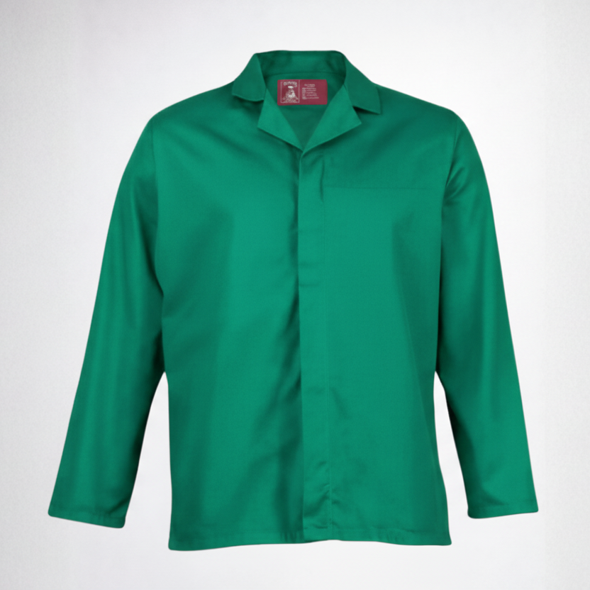 MR FARMER HACCP OVERALL JACKET 65/35 POLYCOTTON