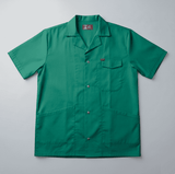 MR FARMER LAB JACKET 65/35 POLYCOTTON PRESS STUDS S/S - Mr Farmer Workwear