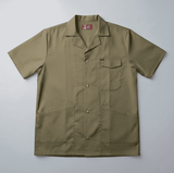 MR FARMER LAB JACKET 65/35 POLYCOTTON PRESS STUDS S/S - Mr Farmer Workwear