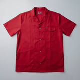 MR FARMER LAB JACKET 65/35 POLYCOTTON PRESS STUDS S/S - Mr Farmer Workwear