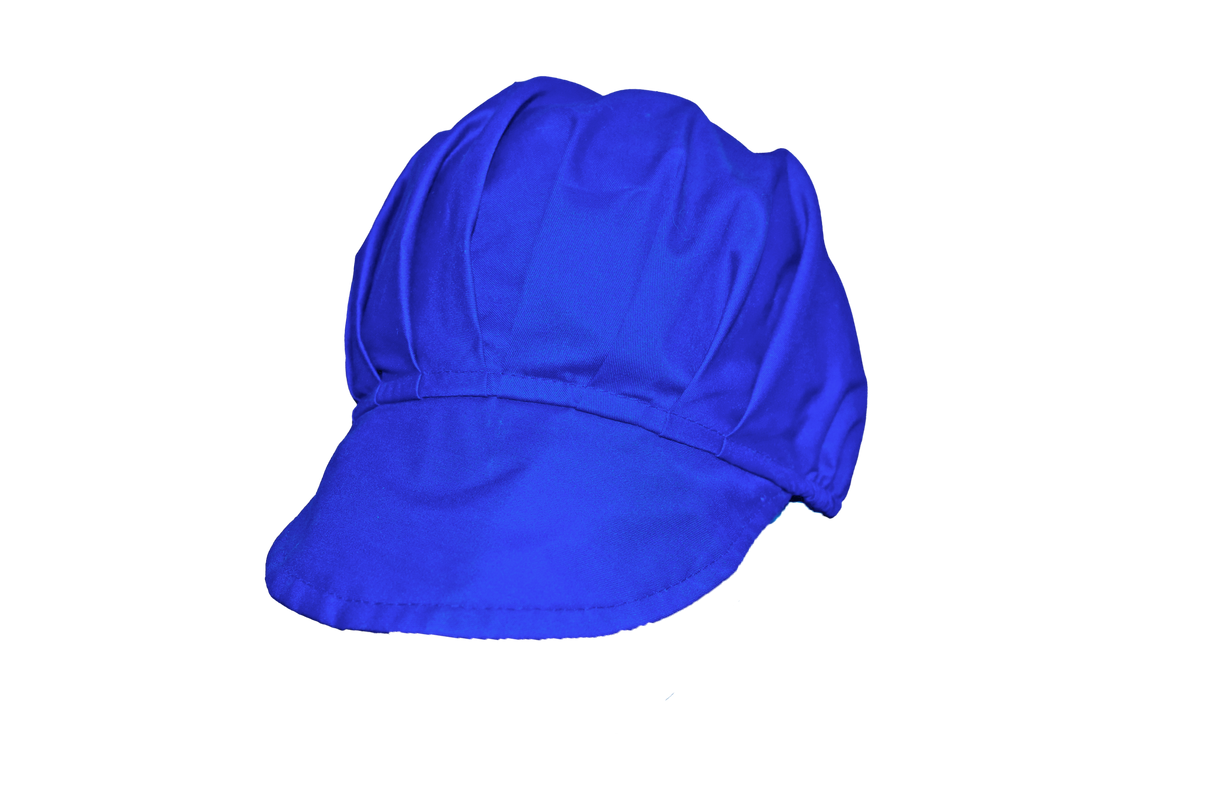 MR FARMER LADIES FOOD CAPS ROYAL BLUE 