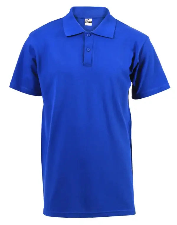 VIC BAY GOLF SHIRT 100% COTTON Royal Blue