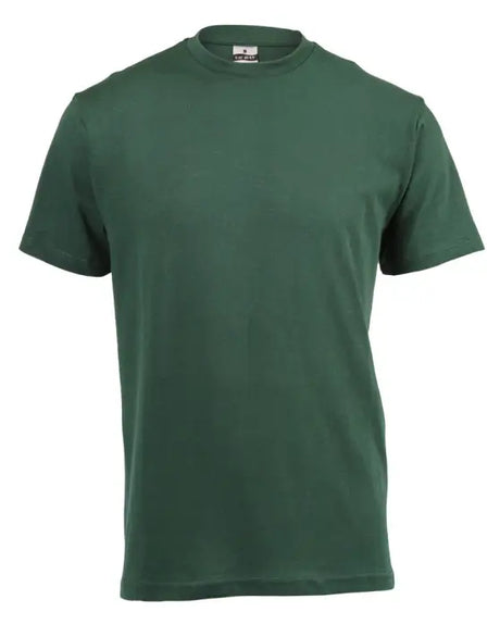 VIC BAY 180g COTTON T-SHIRT bottle green 